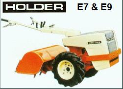 Holder Universalschlepper E7 & E9